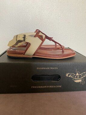 Freebird Sorrento Sandal in Rust Color - Size 8 (Runs Small)